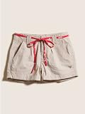 GUESS Kids Girls Cuffed Short with Tie