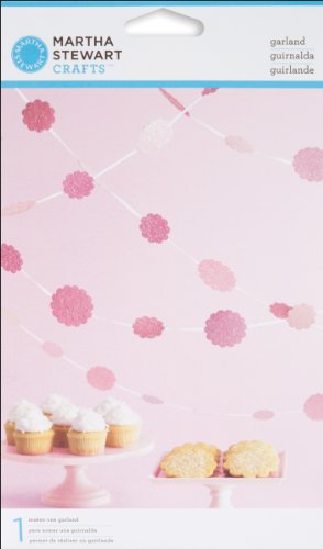 Martha Stewart Crafts Vintage Girl Glittered Dot Garland