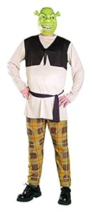Shrek Costume, Green, Plus