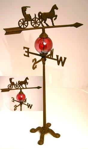 Buy Cast Iron Horse & Carriage Weathervane online at Discounted New and Used prices. Delivered to your door with Off-The-Bookshelf.