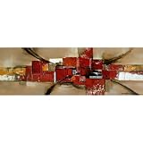 Yosemite Home Decor 20 by 59-Inch It's Complicated 1 Hand Painted Contemporary Artwork, Abstract