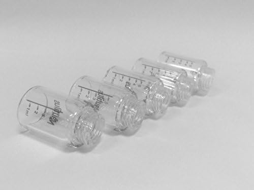 Nautilus Tank Glass, 5pcs Clear Replacement Glass Tube for Nautilus Tank(Pack of 5)