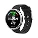 POLAR IGNITE - Advanced Waterproof Fitness Watch (Includes Polar Precision Heart Rate, Integrated GPS and Sleep Plus Tracking), Black/Silver, M/L