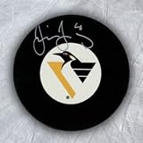 Jaromir Jagr Pittsburgh Penguins Autographed Hockey Puck