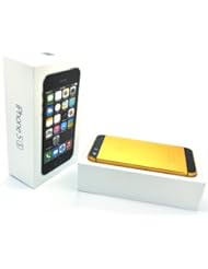 Apple Iphone 5s (Latest Model) 16gb 24k Gold Plated/ Gold and Black/ Verizon - Factory Unlocked/ International