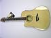 Left Handed K2 Series Thin Body Electric/Acoustic Guitar - Natural
