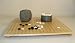 Sporting Goods : Go Board With Ball Feet and Glass Stones In Plastic Bowls