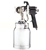 Maxworks 60181 Industrial Paint Spray Gun Kit, 1.8mm Nozzle, 34-Ounce Capacity