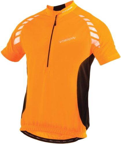 Altura Night Vision Short Sleeve Cycling Jersey - Orange, Large