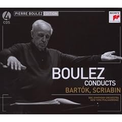 Pierre Boulez dirige Bartok, Scriabine