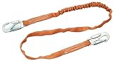 Tubular Shock Absorbing Lanyards, One Leg, T5111/6ft