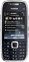 Nokia E75 silver black (QWERTZ-Tastatur, Kamera mit 3,2 MP,  UKW-Radio, Musik-Player, Kontaktdatenbank, Organizer, 3 Monate DACH-NAVI, unbegrenzte Lizenz für Nokia Messaging) UMTS Handy ohne Vertrag, ohne Branding, kein Simlock