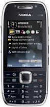 Nokia E75 silver black (UMTS, GPS, UKW Radio, 3 Monate DACH Navi, Nokia Messaging, 3,2 MP) Handy
