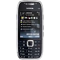 Nokia E75 Smartphone (UMTS, GPS, UKW Radio, 3 Monate DACH Navi, Nokia Messaging, 3,2 MP) silver black