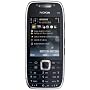 Nokia E75 silver black (UMTS, GPS, UKW Radio, 3 Monate DACH Navi, Nokia Messaging, 3,2 MP) Handy ohne Vertrag, ohne Branding, kein Simlock