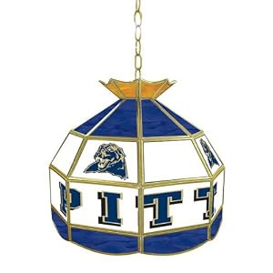 Trademark University of Pittsburgh Stained Glass Lamp - 16-inch