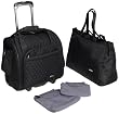 Travelon Wheeled Underseat Carry-On with Back-Up Bag