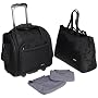 Travelon Wheeled Underseat Carry-On with Back-Up Bag
