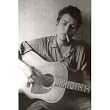 (24x36) Bob Dylan Cigarette and Guitar Music Poster Print