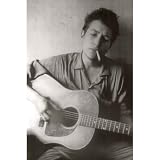 (24x36) Bob Dylan Cigarette and Guitar Music Poster Print