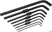 Park HXS-1 Professional Hex Set, ball drivers 2,2.5,3,4,5,6,8,10mm, L shaped