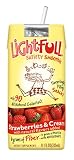 LightFull Smoothie, Strawberries & Cream, 11-Ounce Units (Pack of 12)