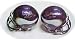 Minnesota Vikings Purple People Eaters Autographed/Hand Signed Mini Helmet Signed by Carl Eller, Ala