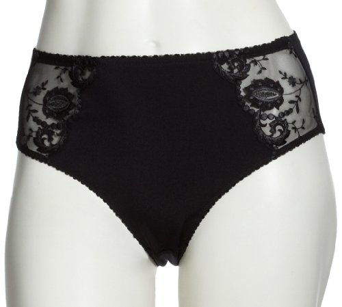 Conturelle by Felina Provence 81305 Damen Unterw&auml;sche/ Slips, Gr. 40 Schwarz (Schwarz) Preisvergleich