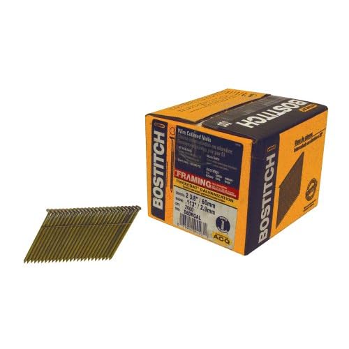 Compare BOSTITCH S8DRGAL Thickcoat Clipped Head 2 3/8Inch by .120