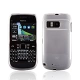 WalkNTalkOnline - Nokia E6 White Clear Hydro Gel Protective Case