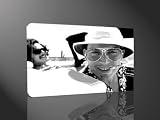 Bild auf Leinwand FEAR AND LOATHING Kunstdruck als Wandbild, by Tom Harris, Leinwanddruck Bilder fertig zum Aufhängen AUFGESPANNT. amazon - Vergleichbar mit einem Ölbild oder Gemälde - kein Poster- oder Plakatdruck 120x80cm #e1333