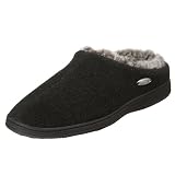  : ACORN Women's Chinchilla Mule Slipper, Black, XL