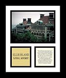 Ellis Island National Monument 13 x 11 Framed Photograph (NP79A-7A2)