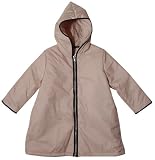 Joanna Pink Hooded Nylon Long Girls Coat by Album di Famiglia