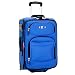 Delsey "Helium Fusion" Carry-On Expandable Upright, 21" Sky Blue