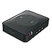 Bluetooth Audio Receiver, Oittm NFC Enabled Bluetooth 3.0 Wireless Audio Adapter 3.5mm/ RCA Stereo Output for Home Music Streaming Sound System Compatible with iPhone, Samsung and Other iOS Android Smartphones (black)
