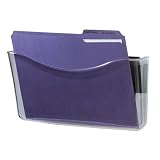 Rubbermaid 65988 Unbreakable Magnetic Wall File, Letter/A4 Size, Smoke