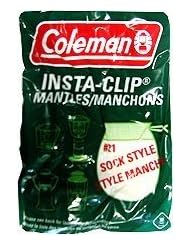 From Amazon.com. Click for details:
 Coleman Lantern Mantles Insta-Clip W/clips, 4pk. Coleman Lantern Mantles Insta-Clip W/clips, 4pk.