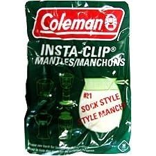 Click here to buy Coleman Quick- Attach No. 21 Mantle, 4 pk by Coleman.