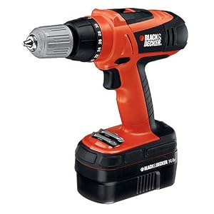 Black and Decker HPD14K-2 14.4-Volt NiCad 3 8-Inch Cordless Drill Driver Kit by Black & Decker