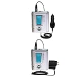Essential Kit for the iRiver iFP-595T / iFP 595T includes a Car and Wall Charger - Gomadic Brand w/ TipExchange Technology