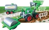 Eigenschaften Wader 39183 / Wader 39183 - Traktor Set mit Traktor, Anhänger und Walze mit Lenkung