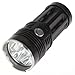 Securitylng® Powerful and Wonderful 6000LM 6X T6 LED Waterproof Self-defense Flashlight Super Bright Torch (18650 Battery Not Included))