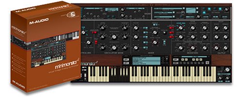 MusicalInstruments: M Audio Gforce Minimonsta Minimoog Modeled Synth