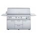 Lynx Gas Grills 54 Inch Natural Gas Grill On Cart With 1 ProSear Burner And Rotisserie L54PSFR-1-NG