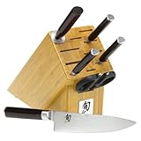 Shun Classic 7-Piece Block Set with Bamboo Block