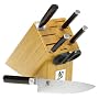 Shun Classic 7-Piece Block Set with Bamboo Block