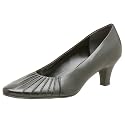 Naturalizer Women's Allie Pump, Black Leather, 12N