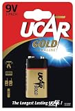 Ucar Gold Alkaline Batterie 9V-Block