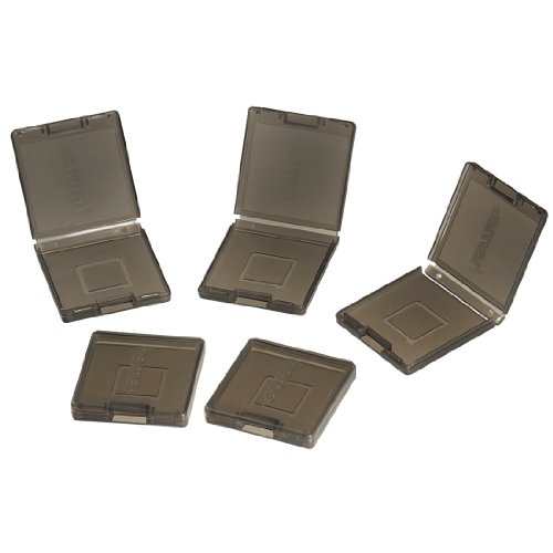 Hama Game-Case-Set "5in1" f&uuml;r Nintendo 3DS- und DS-Spiele, Transparent/Schwarz